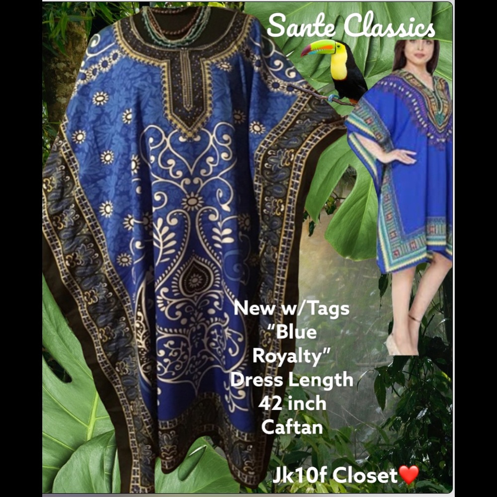 LOWEST🌺 NWT SANTE BOHO FLORAL COVERUP/ CAFTAN
